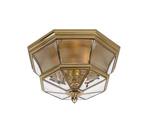 QUOIZEL Plafoniera Newbury protetta da spruzzi d'acqua QUOIZEL