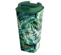 Quokka, Bicchiere Termico 450ml Doppia Parete Antifuoriuscita Ermetico senza BPA