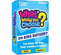 QUOKKA Board Game for 8-12 Year Olds - Original Edition - Family Card Game for Kids Ages 5-8 - What Would You Choose | Do Kids Rather? | Pick Your Answer | Get to Know You - Fun Game Night for Kids