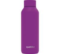 QUOKKA Borraccia Termica da 550 ML viola in acciaio, senza BPA, con tappo antigoccia, lavabile e riutilizzabile, non adatta a microonde e lavastoviglie