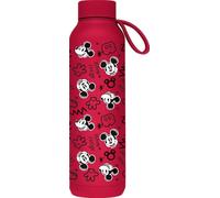 Quokka Borraccia termica in acciaio inox solido con gancio Cherry Red 630 ml Mickey Pop