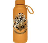 Quokka Borraccia termica in acciaio inox solido con gancio Mustard 510 ml HP Hogwarts