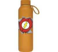 Quokka Borraccia termica in acciaio inox solido con gancio Mustard 630 ml Flash