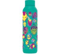 Quokka Borraccia termica in acciaio inox solido giada verde 630 ml Avengers Neon