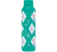 Quokka Borraccia termica in acciaio inox solido giada verde 630 ml Frozen Diamond