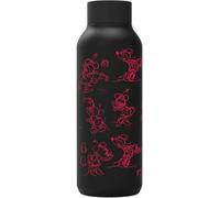 Quokka Borraccia termica in acciaio inox solido Jet Black 510 ml Minnie Sketch