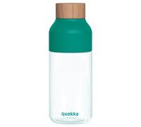 Quokka, Bottiglia d'acqua Capacità 570ml in Ecozen con tappo in bambù, Verde