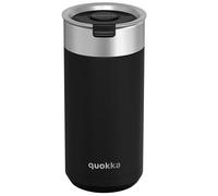 Quokka, Bottiglia Termica 400ml con Infusore e Isolamento Modello Boost, Nero