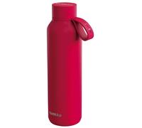 Quokka, Bottiglia Termica 630ml Collezione Solid con Cinghia, Rosso