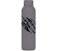 QUOKKA BOTTIGLIA TERMICA IN ACCIAIO INOSSIDABILE SOLID GREY 630 ML MARVEL BLACK PANTHER