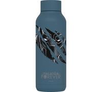 QUOKKA BOTTIGLIA TERMICA IN ACCIAIO INOSSIDABILE SOLID STONE BLUE 510 ML MARVEL BLACK PANTHER