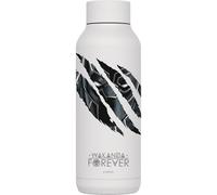 QUOKKA BOTTIGLIA TERMICA IN ACCIAIO INOSSIDABILE SOLID WHITE 510 ML MARVEL BLACK PANTHER