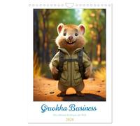 Quokka Business - Die süßesten Kollegen der Welt (Wandkalender 2026 DIN A4 hoch), CALVENDO Monatskalender: Lassen Sie sich in diesem Kalender voller ... die mit Freude und Charme arbeiten.