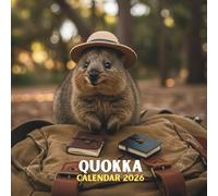 Quokka Calendar 2026: Joyful Marsupial Moments • National Holiday Dates Included • Planning Layout • Glossy Cover | 8.5 × 8.5 in