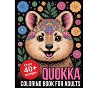 Quokka Coloring Book For Adults