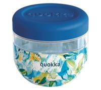 Quokka, Contenitore Alimentare con Motivo Peonie 770ml con Coperchio Antiscivolo