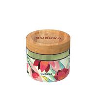 Quokka DELI SPRING | CONTENITORE PER CIBO IN VETRO CON COPERTURA IN SILICONE 820 ML