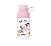 Quokka Ice bambini bottiglia con laccetto uccelli 430 ml - Bottiglia per bambini