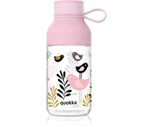 Quokka Ice Kids bottiglia con laccetto Birds 430 ml
