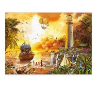 QUOKKA Puzzle 1000 Pezzi per Adulti e Bambini Più Grandi - Puzzle Divertenti per Uomo e Donna - Attività Faro per Bambini dai 8 ai 12 anni - Gioco Giocattolo Colorato per la Famiglia