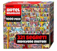 QUOKKA Puzzle Da 1000 Pezzi Per Adulti Miti Hotel Budapets - Confezione Premium Box Con Sfide Extra Divertenti - Perfetto Per Rilassarsi - Stimolare La Creatività E Fare Un Regalo