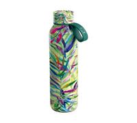 Quokka SOLID CON SUPPORTO NATURE | TERMO BOTTIGLIA IN ACCIAIO INOX CON SUPPORTO 630 ML