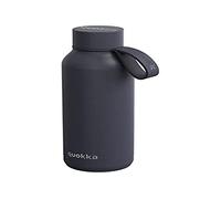 Quokka SOLID CON SUPPORTO SLATE | TERMO BOTTIGLIA IN ACCIAIO INOX CON SUPPORTO 510 ML