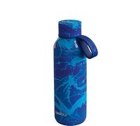 Quokka SOLID CON SUPPORTO WAVES | TERMO BOTTIGLIA IN ACCIAIO INOX CON SUPPORTO 510 ML