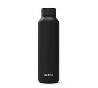 Quokka Solid - Jet Black 630 ML | Bottiglia d'Acqua Thermo - Acciaio Inox |