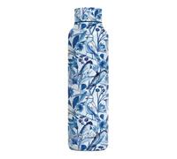 Quokka Solid - Porcelain Sparrow 630 ML | Bottiglie d'Acqua in Acciaio Inox Senza BPA | Bottiglia Termica a Doppia Parete - Mantiene Il Freddo e Il Calore per Bambini e Adulti