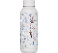 Quokka SOLID X DISNEY | BOTTIGLIA TERMICA IN ACCIAIO INOX DOPPIA PARETE | FROZEN FOREST