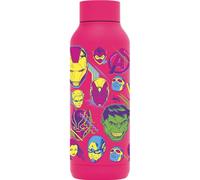 Quokka SOLID X MARVEL | BOTTIGLIA TERMICA IN ACCIAIO INOX DOPPIA PARETE | AVENGERS NEON