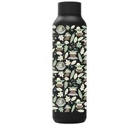 QUOKKA SOLID X STAR WARS | BOTTIGLIA TERMICA IN ACCIAIO INOX DOPPIA PARETE | THE MANDALORIAN GROGU LEAVES