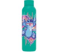 Quokka x DISNEY | Borraccia termica in acciaio inox | SoLID JADE GREEN 630 ML STITCH DRIP