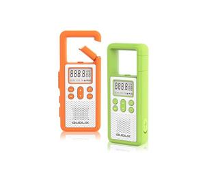 QUOLIX Walkie Talkie Professionali, Ricaricabile 8 Canali 99 Codici Torcia LED SOS VOX Batteria Li-Ion Impermeabile per Escursionismo Bicicletta Escursionismo Camping e Sopravvivenza