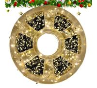 Quorvex Luci A Filo LED Da Esterno,Forniture per Feste a LED Ricaricabili via USB Luminose | Luci Natalizie Per Esterno - per Feste Compleanni Casa Giardino Patio Balcone Camera da Soggiorno