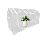 Quorvex Piccola Serra Per Esterno - Capanno Di Protezione Antigelo Trasparente Con Finestra | Protettore Isolato Per Piante Con Cerniera,Per Il Giardinaggio Invernale, La Coltivazione Domestica, I