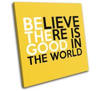 Quote Inspirational Life Typography SINGLE TELA parete arte foto stampa