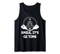 Quote Relaxation Qi-Gong Simple Smile It's Qi Time Qigong Canotta