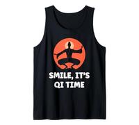 Quote Relaxation Qi-Gong Simple Smile It's Qi Time Qigong Canotta