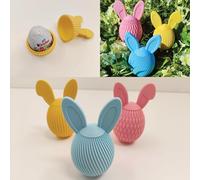 Quoti3d Set di 6 uova vuote decorative - compatibili Kinder Surprise - riutilizzabili