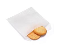 Quotidian Bianco Piatto Quadrato Sacchetti Carta Glassine Envelope 5" x 5" (13 x 13cm) Confezione da 100 - Baby Shower Dessert Crafting Projects Festa Favor