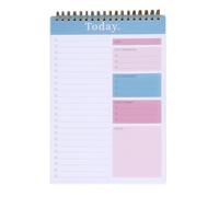 Quotidiano checklist block-notes, blocco lista di cose da , 52 fogli Blocco appunti, To Do Do Do Notebook Daily List, organizer per quaderni, portatile e robusto agenda per scuola