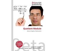 Quotient Module: Abstract Algebra, Mathematics