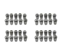 Qupdjxukis 40 Pz Set di Pinze A Molla Ultra Precisione ER16 1-10MM per Macchina per Incisione Utensili per Tornitura Fresatura CNC