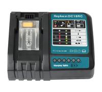 QUPERR DC18RC Caricatore Rapido Compatibile con Batterie Makita 14,4V/18V