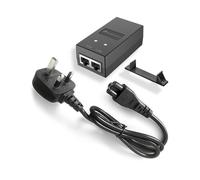 QuPSU GP241U, Gigabit Passive PoE PSU 24V 1A , UK cord, wall mount
