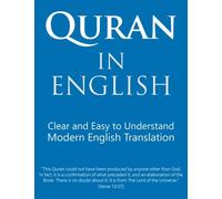 Quran in English: Clear, Pure, Easy to Read, in Modern English - 8.5" x 11"