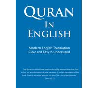 Quran in English: Clear, Pure, Easy to Read, in Modern English - 8.5" x 11"