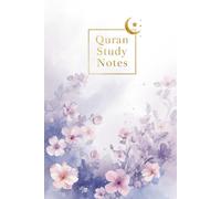 Quran Study Notes Notebook: 6x9 College Ruled Lined Journal for Quran Reflection, Tafsir Study, Islamic School & Muslim Students